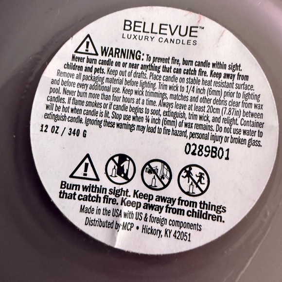 Vetiver Birchwood Luxury Fragrant Candle - Picture 3 of 6